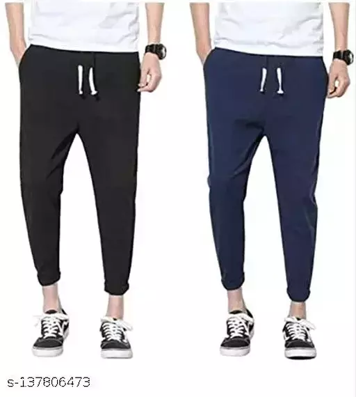 Men Stylish Royal Dry Fit Jogger Lower Track Pants for Gym, Running, Athletic, Casual Wear for Men