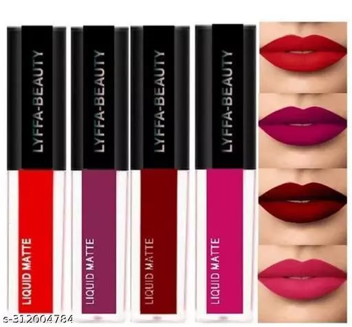 Long lasting liquid matte lipsticks