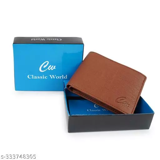 Classic world New Stylish Trendy zip wallet for men