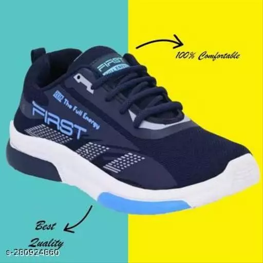 fly lyt Navy Blue, Sport Shoe, Bad Minton Shoe