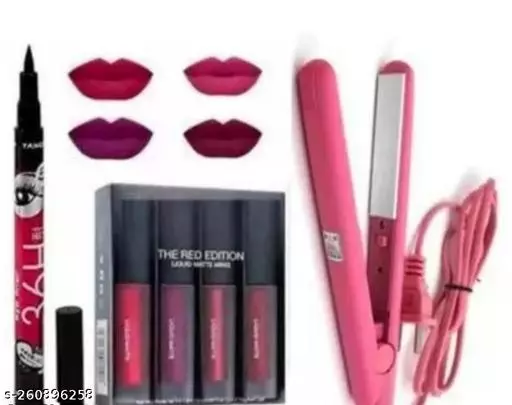 Combo of Red edition liquid lipstick set