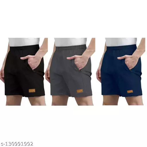 Premium New Sports Men Shorts Combo pack of 3