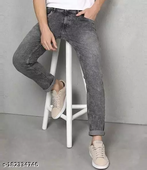 GREY JEANS FOR MEN