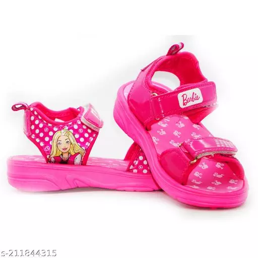 BARBIE SANDALS | Green Comfort | pink | girls sandals